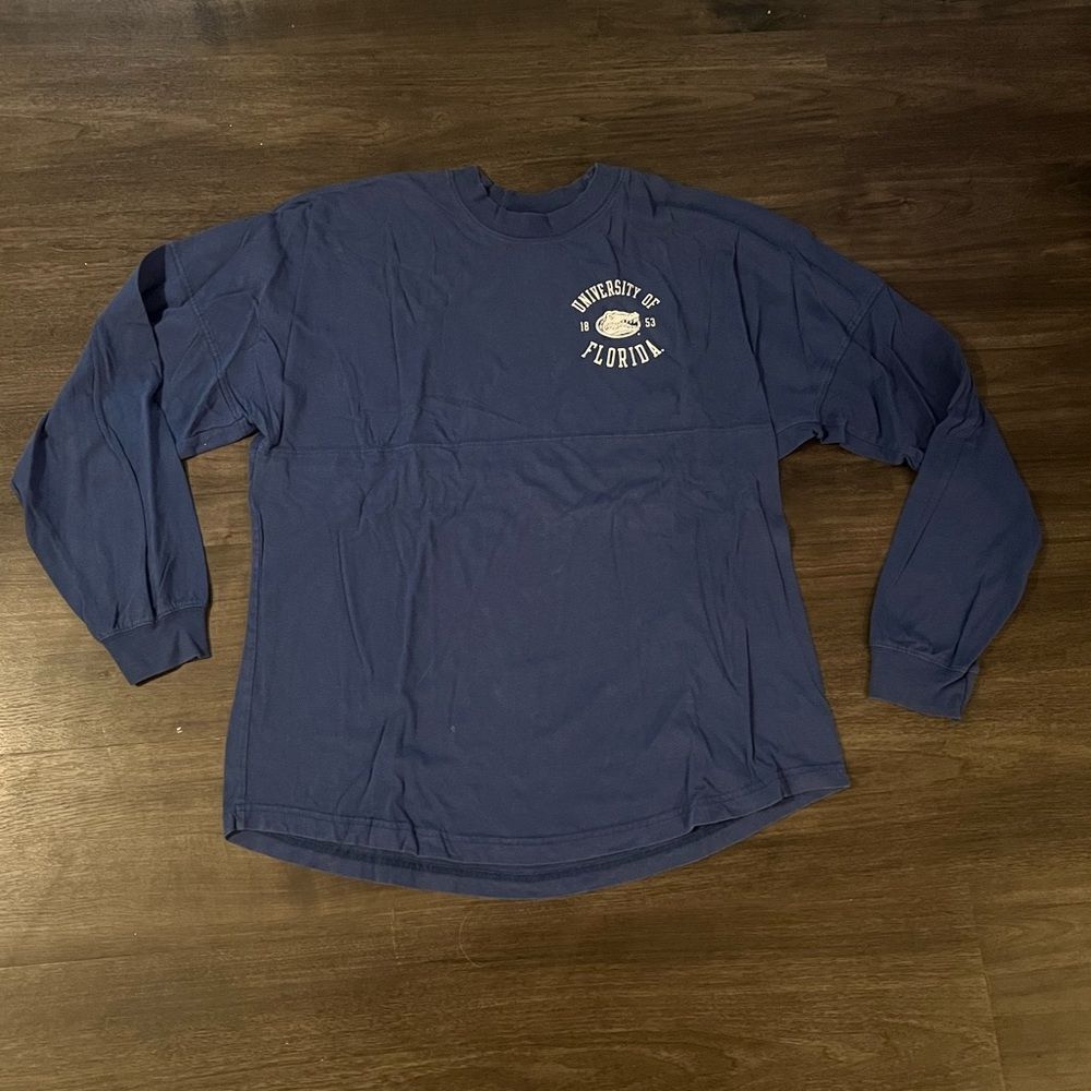 League University of Florida Blue Long Sleeve Tshirt